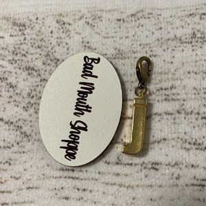 *Anthropologie The Collector's Charm Letter Initial Monogram J